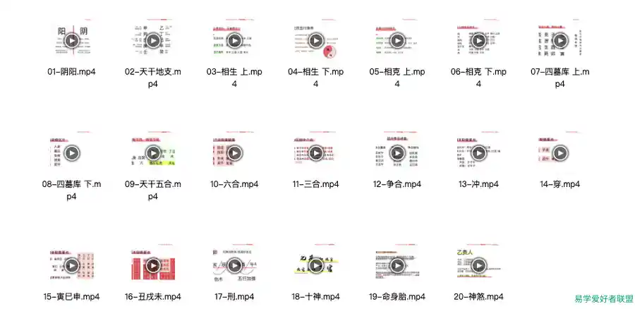 萤火虫《八字取象》20集通过阴阳来区分